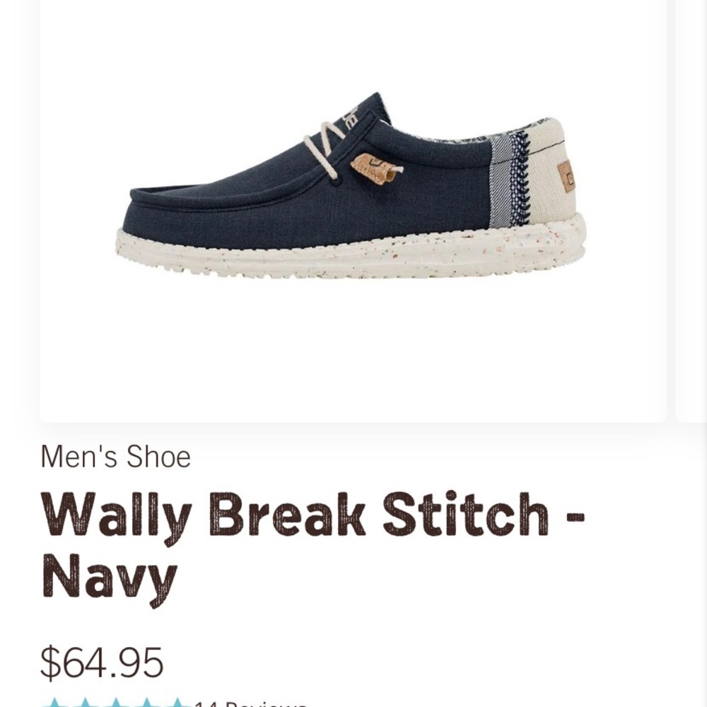 NWT Hey Dudes size 11